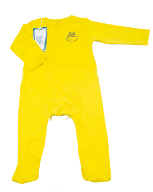 The Jullian Footie - Illuminating Yellow - baby pajama